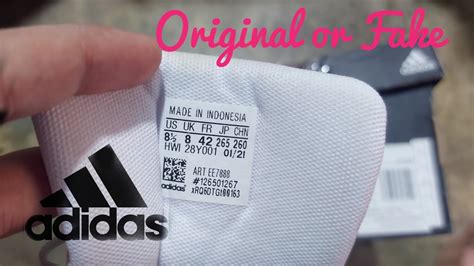 check original adidas shoes|how to check adidas shoes logo.